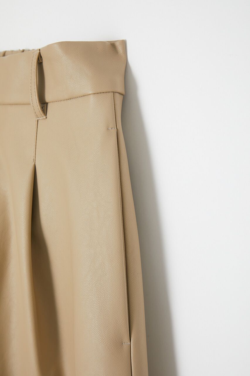 MOUSSY「F/LEATHER HW HALF パンツ」|その他|