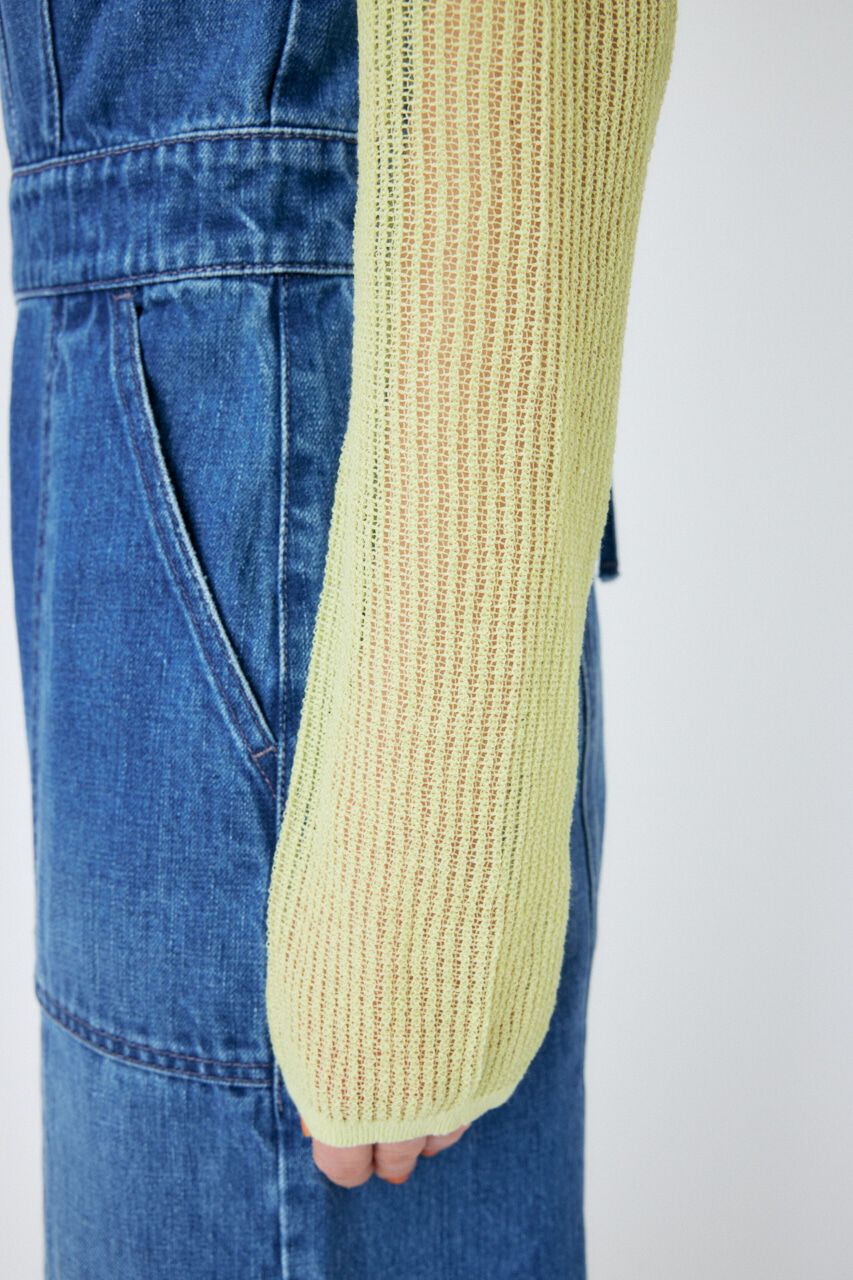 MOUSSY「MESH KNIT トップス」|ニット・セーター|