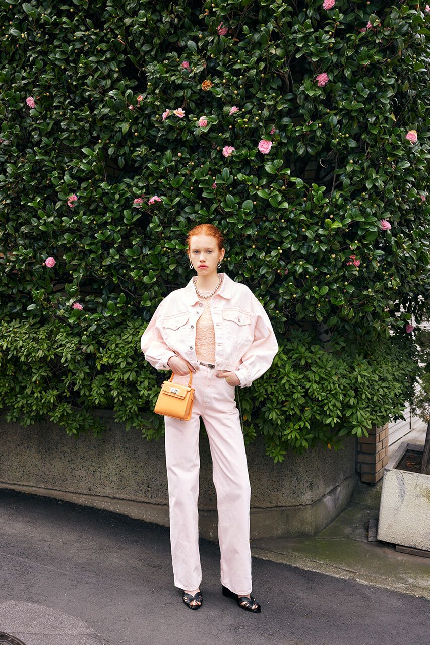 MOUSSY「POP DYE 90S STRAIGHT」|デニム|