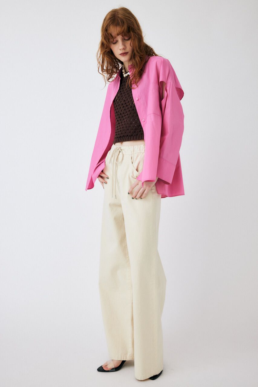 MOUSSY「ARM SLIT OVER シャツ」|シャツ・ブラウス|