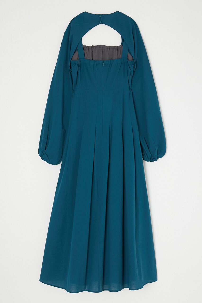 MOUSSY「OPEN NECK TUCK DRESS」|ワンピース|