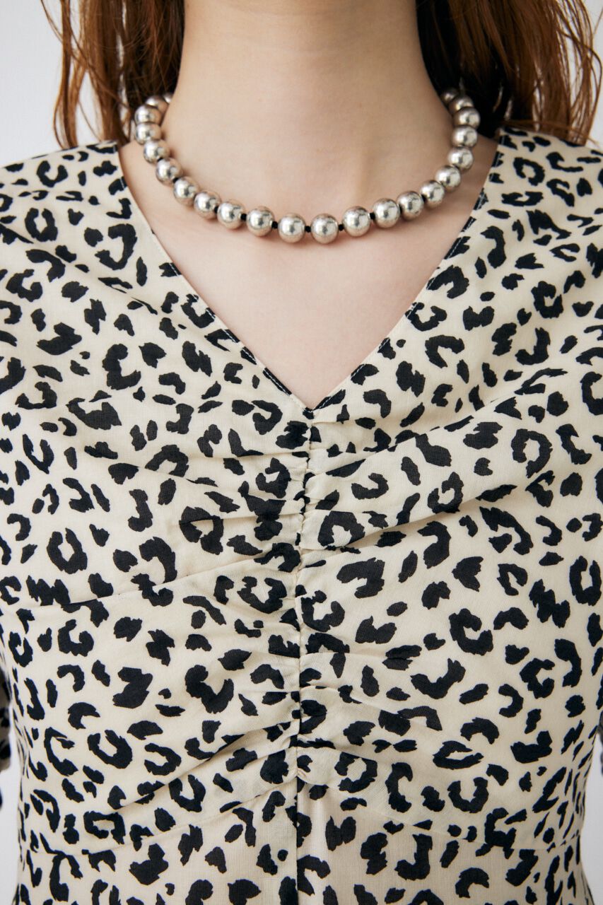 MOUSSY「GATHER SLEEVE ブラウス」|シャツ・ブラウス|