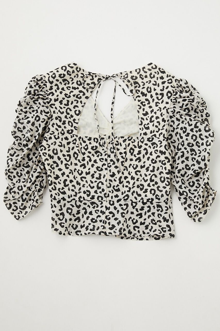 MOUSSY「GATHER SLEEVE ブラウス」|シャツ・ブラウス|