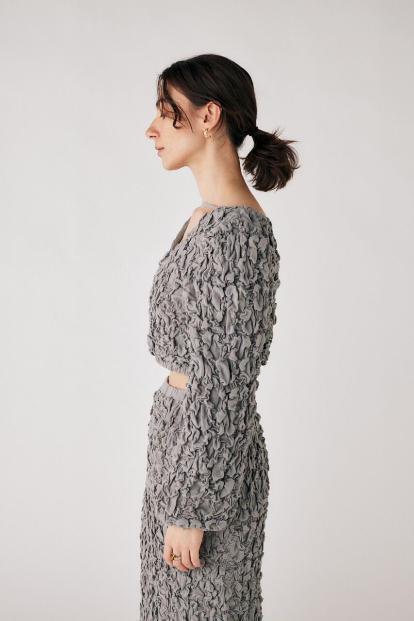 MOUSSY「CRUMPLY GATHER ジャケット」|その他|