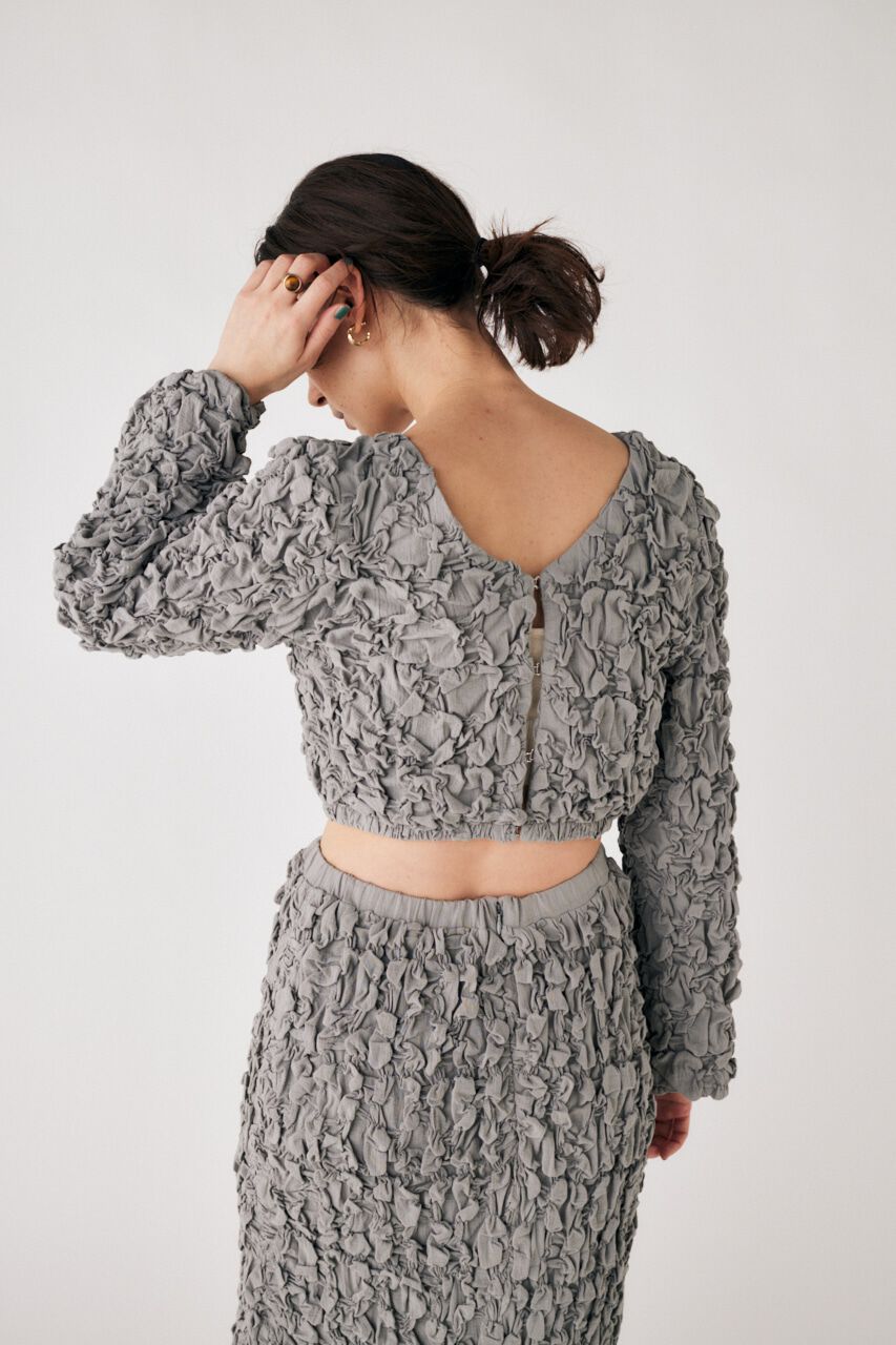 MOUSSY「CRUMPLY GATHER ジャケット」|その他|