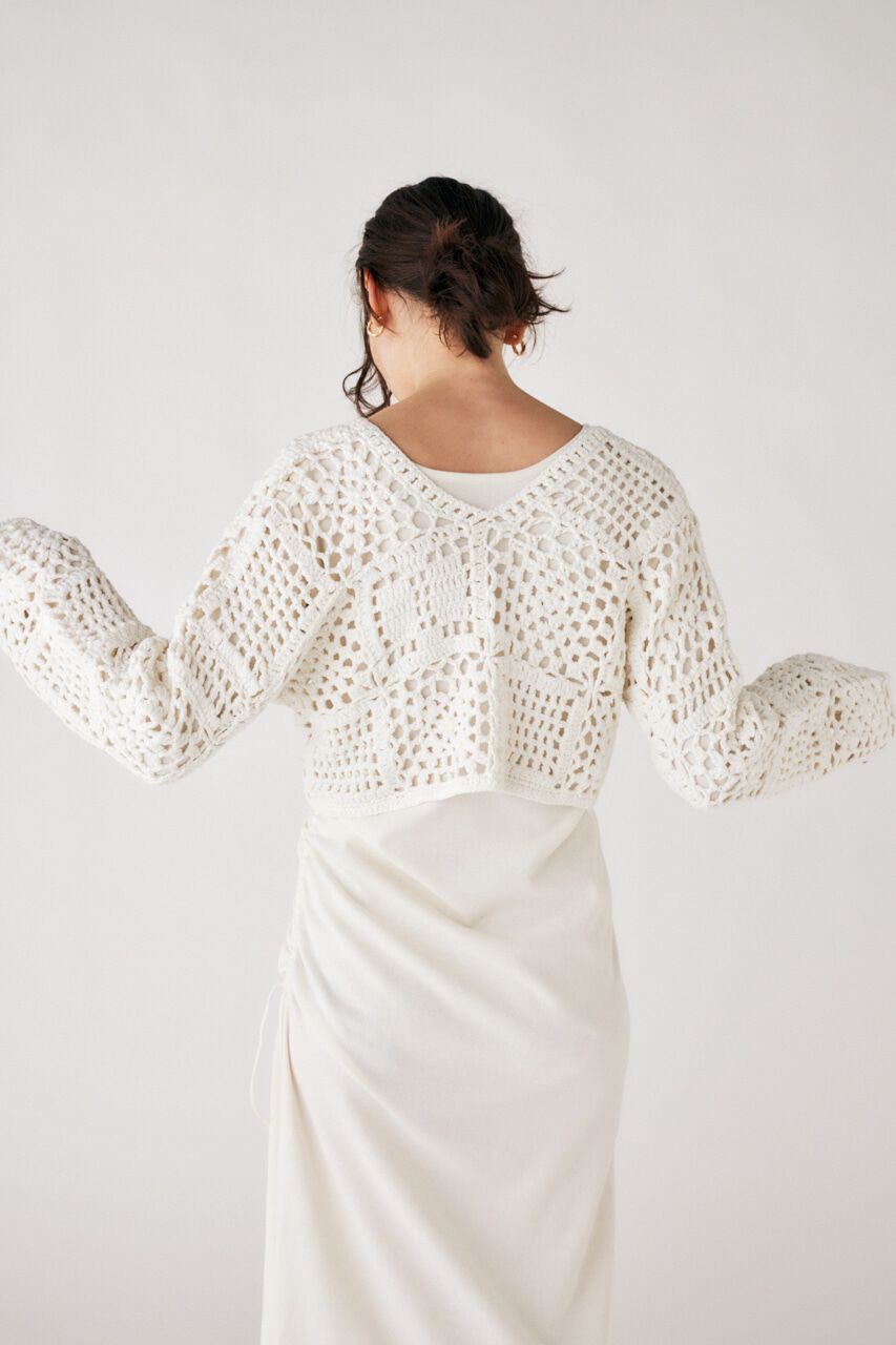 MOUSSY「CROCHET トップス」|ニット・セーター|