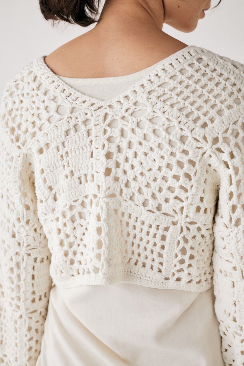 MOUSSY「CROCHET トップス」|ニット・セーター|
