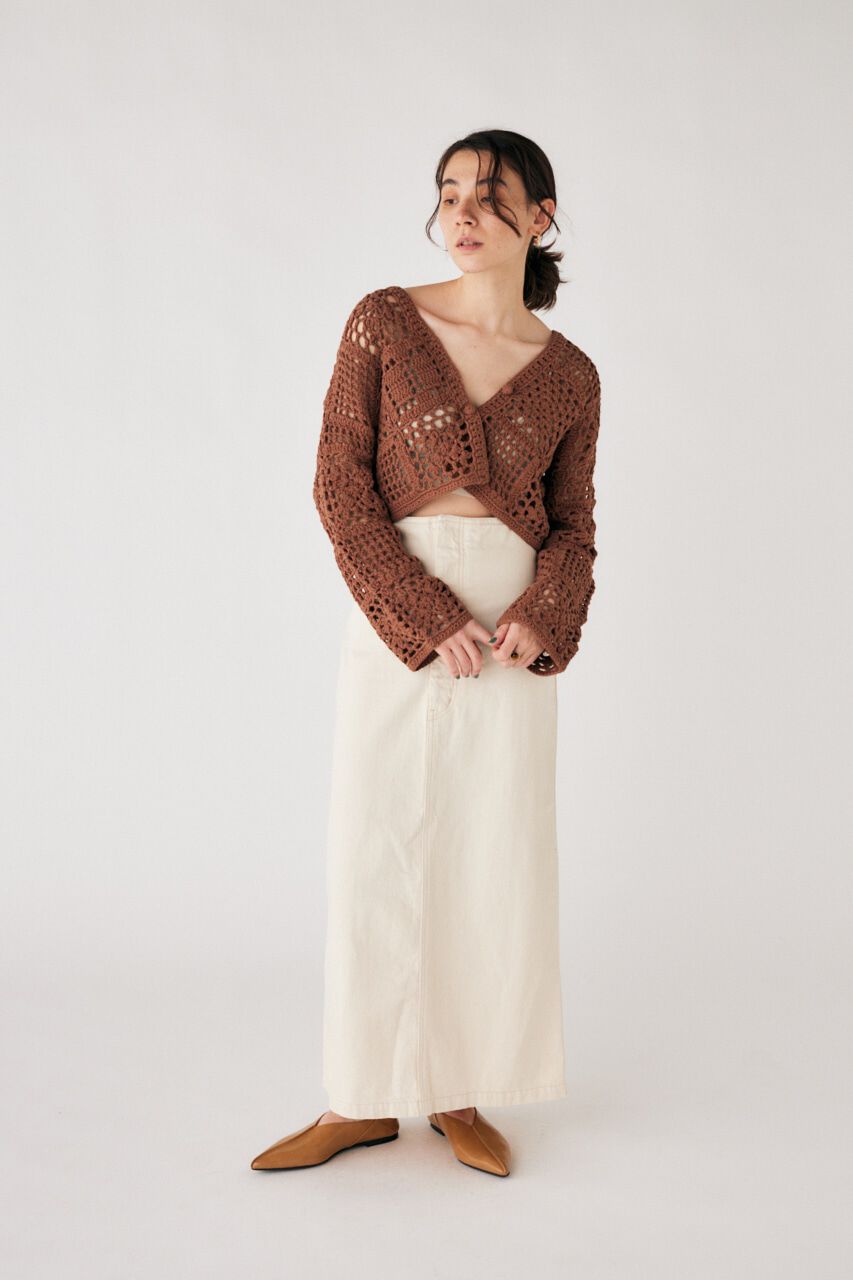 MOUSSY「CROCHET トップス」|ニット・セーター|