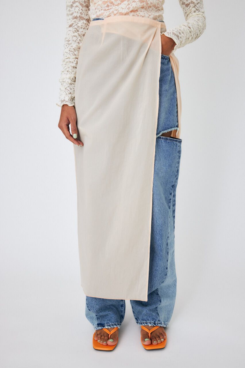 MOUSSY「LAYERED ミニスカート」|スカート|