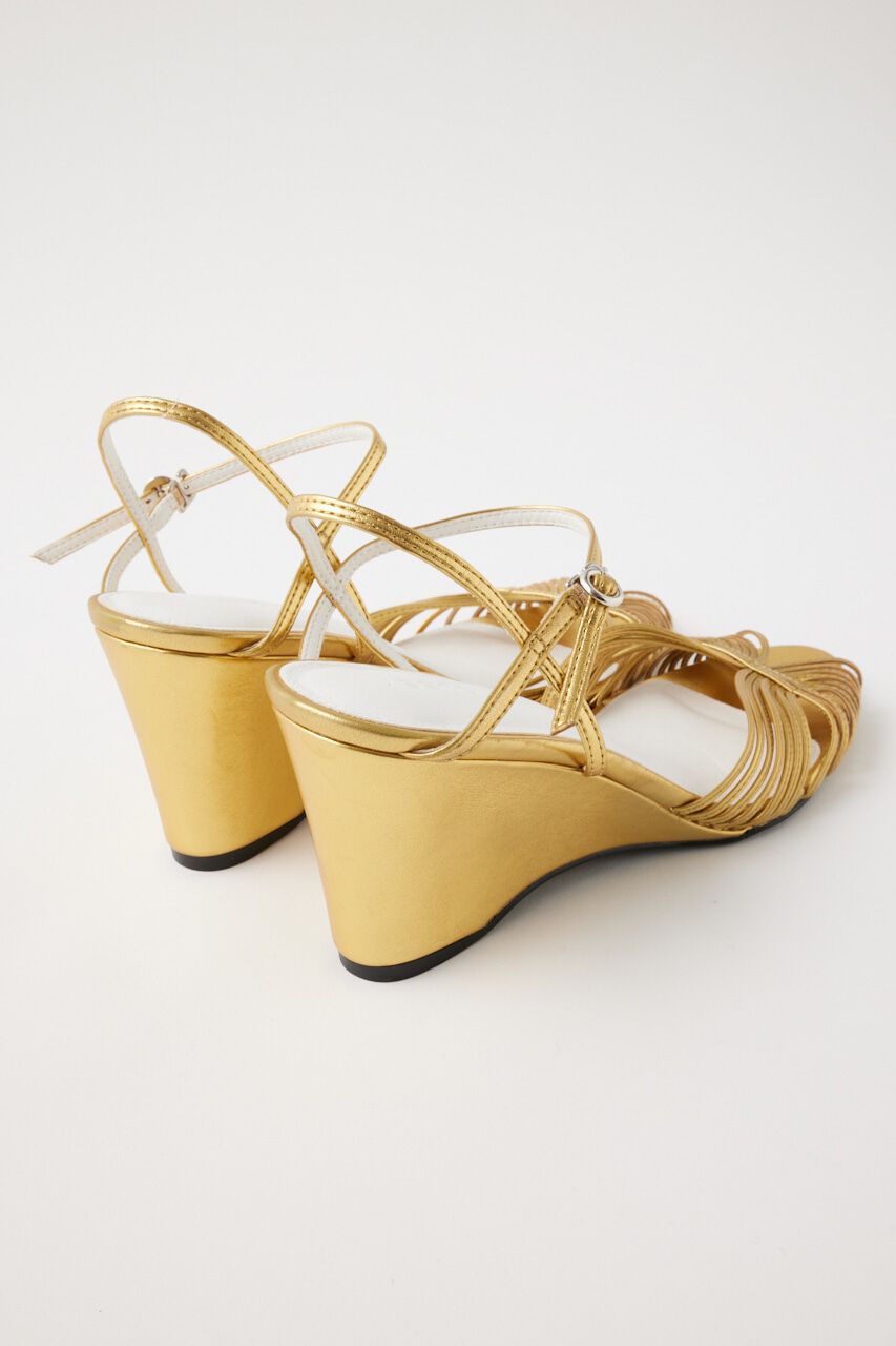 MOUSSY「NARROW STRAP WEDGE サンダル」|サンダル|
