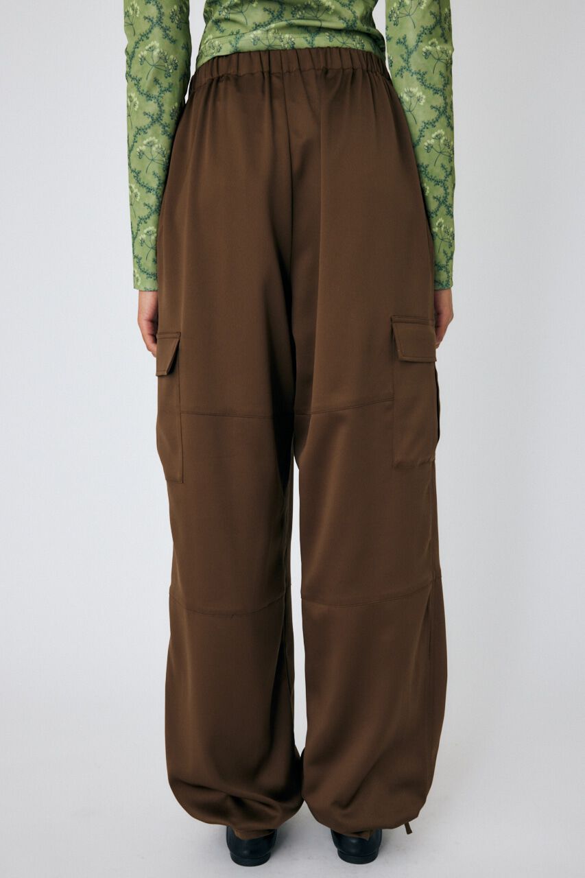 MOUSSY「SATIN WIDE CARGO パンツ」|その他|