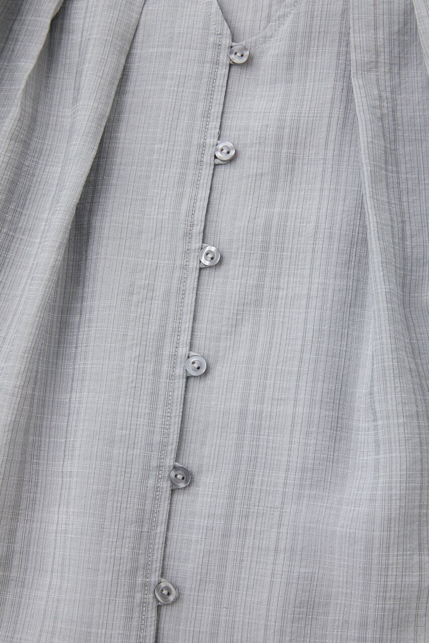 MOUSSY「DRAPE SLEEVE SHEER ブラウス」|シャツ・ブラウス|