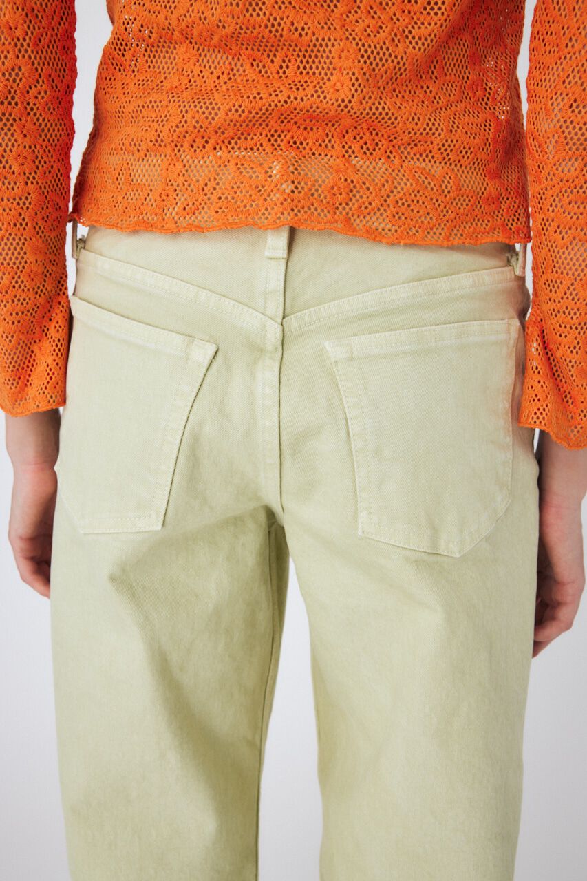 MOUSSY「90S LOWRISE COLOR STRAIGHT」|デニム|