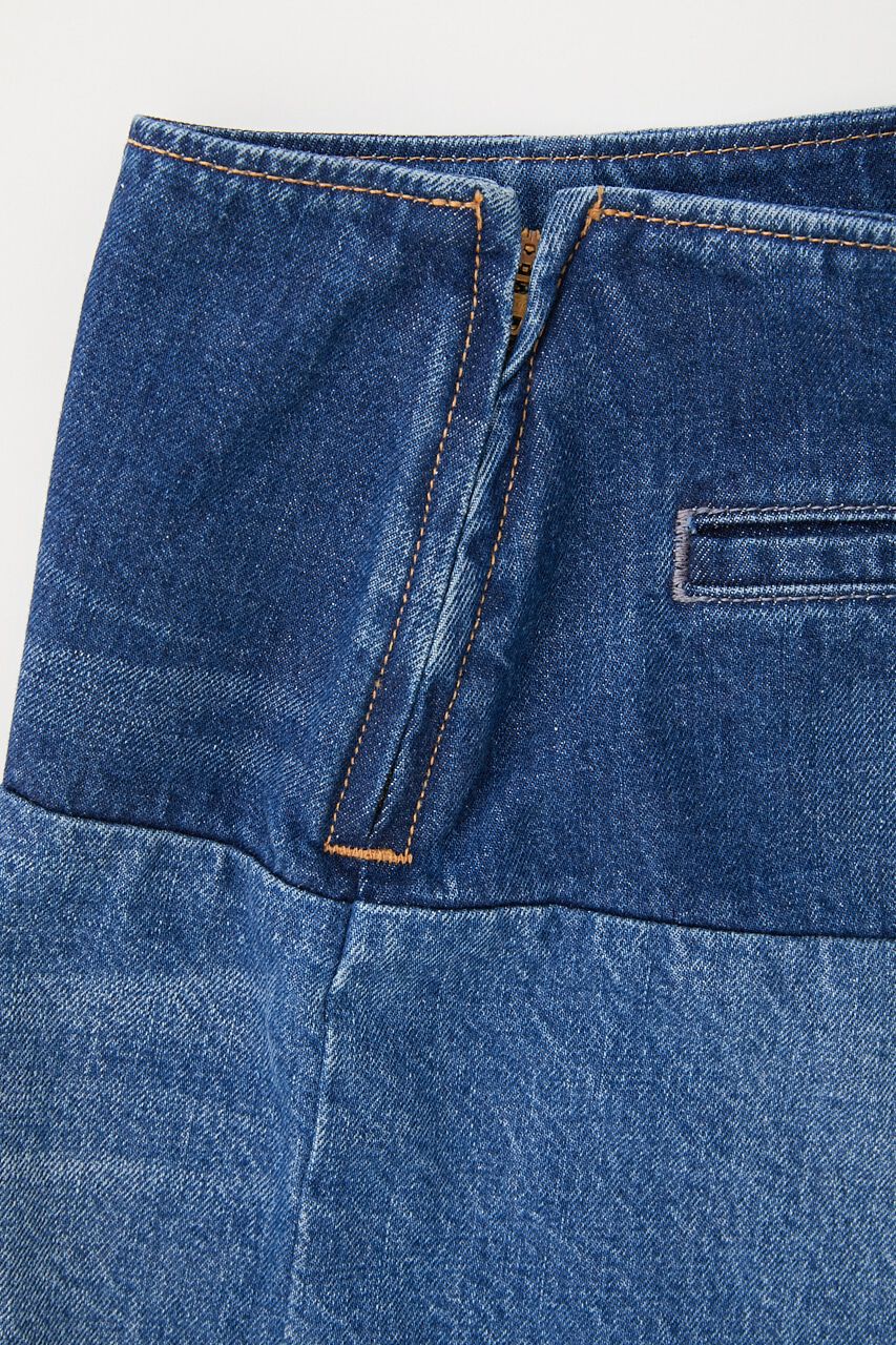 MOUSSY「PANEL DENIM MINI スカート」|スカート|