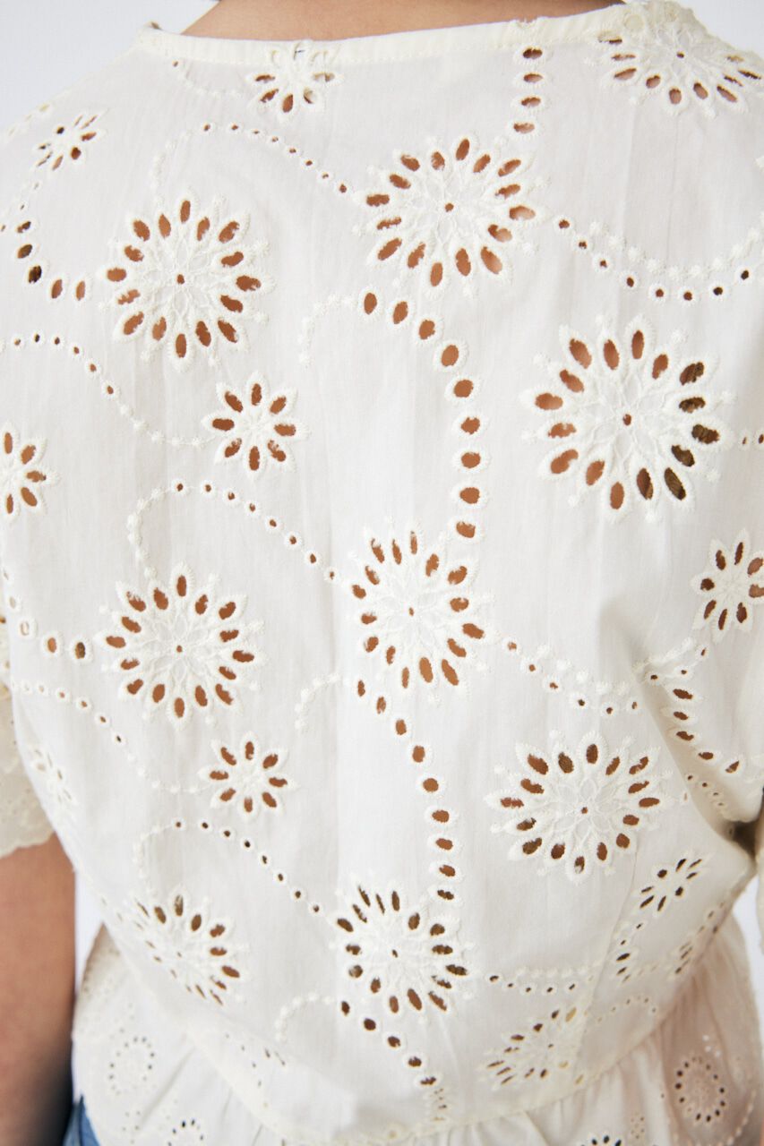 MOUSSY「COTTON LACE ブラウス」|シャツ・ブラウス|