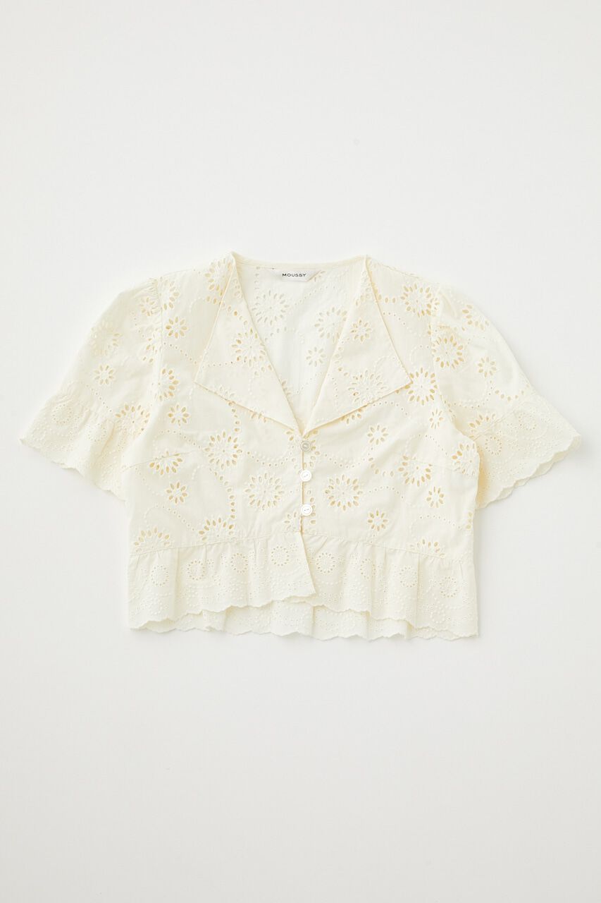 MOUSSY「COTTON LACE ブラウス」|シャツ・ブラウス|