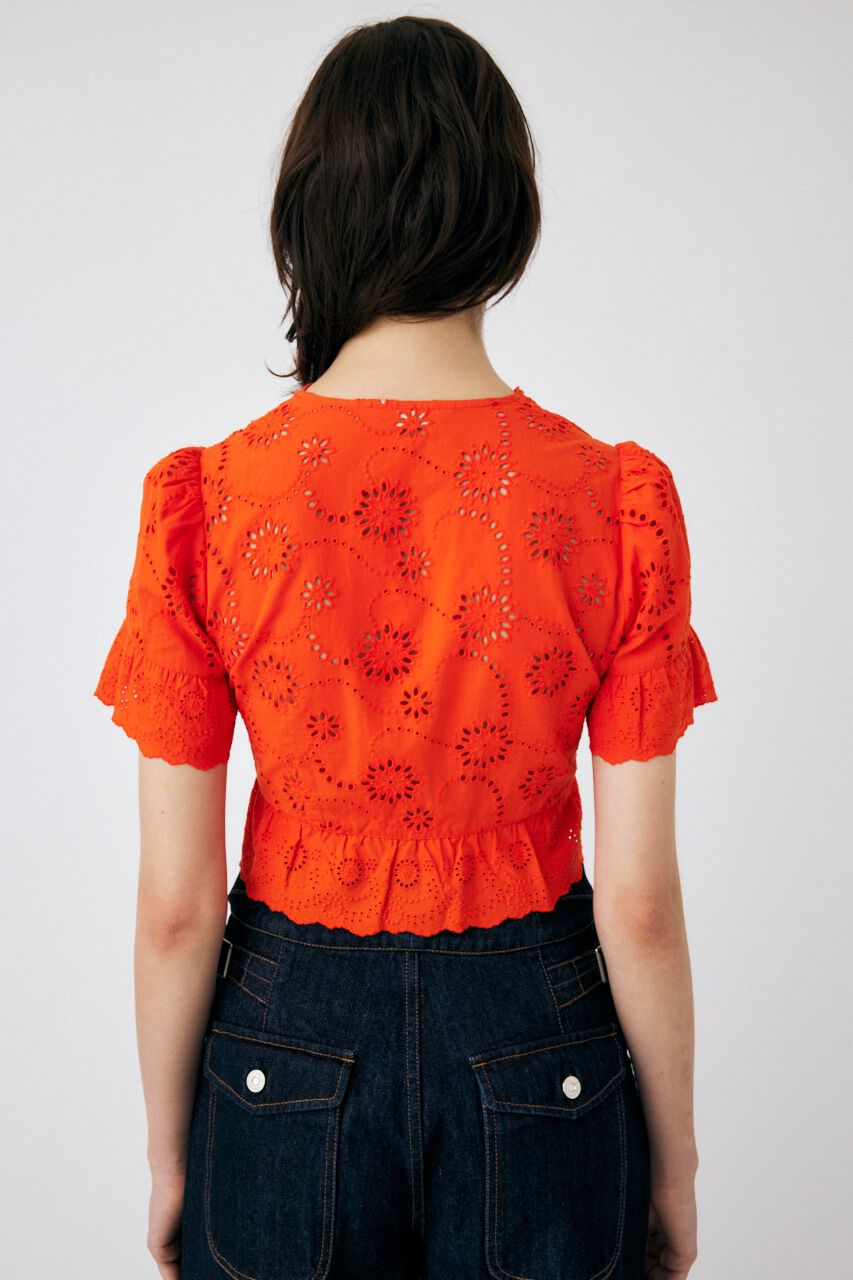 MOUSSY「COTTON LACE ブラウス」|シャツ・ブラウス|