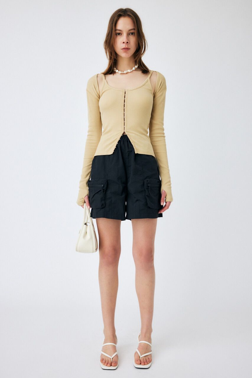 MOUSSY「UTILITY CARGO ショートパンツ」|その他|BLK