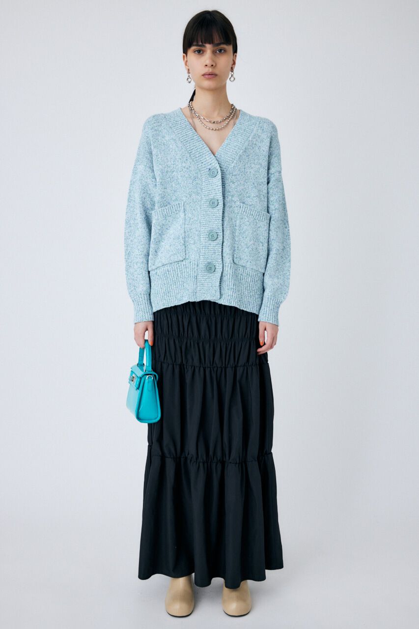 MOUSSY「SHIRRING ロングスカート」|スカート|