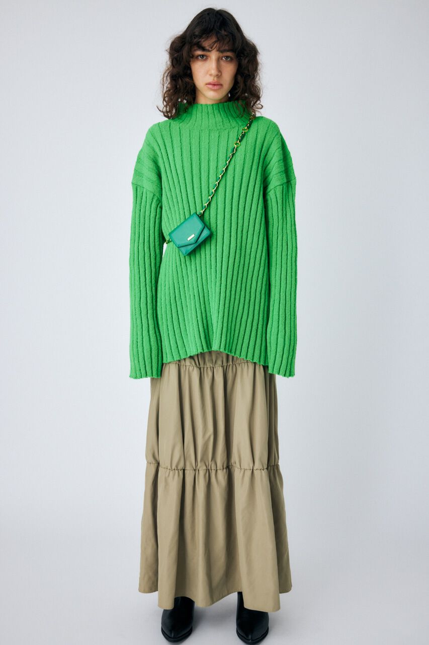 MOUSSY「SHIRRING ロングスカート」|スカート|