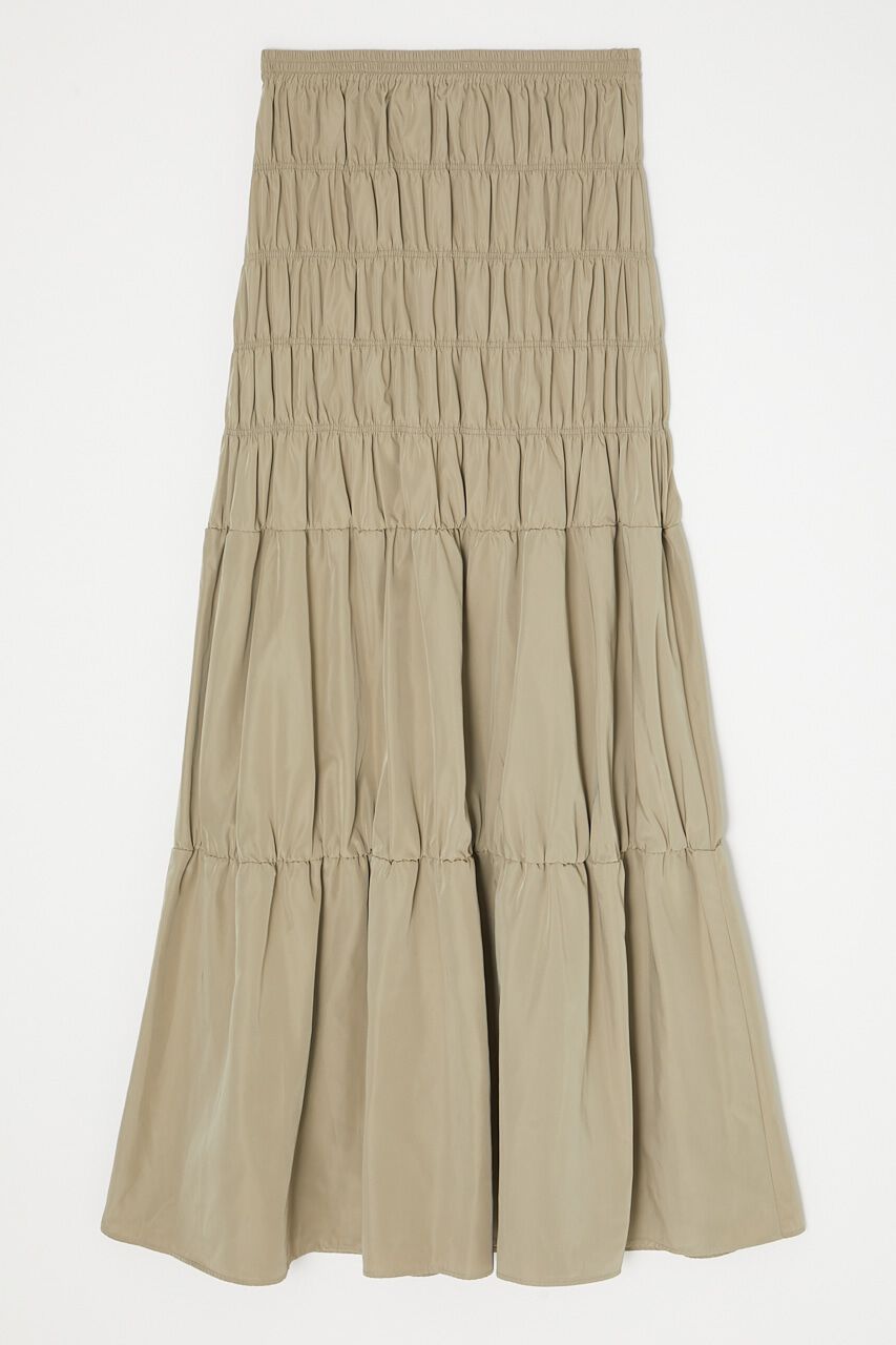 MOUSSY「SHIRRING ロングスカート」|スカート|
