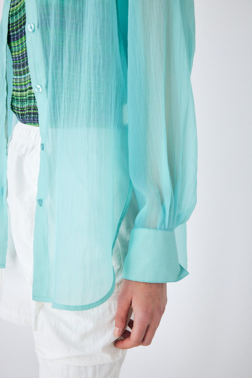 MOUSSY「WRINKLE SHEER シャツ」|シャツ・ブラウス|