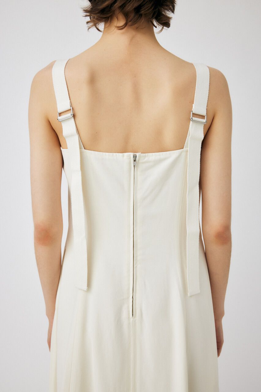 MOUSSY「BELTED FLARE CAMI ドレス」|ワンピース|