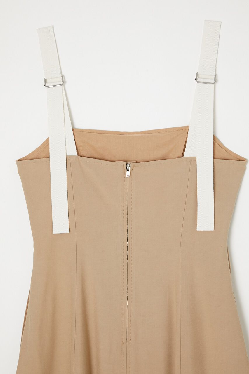 MOUSSY「BELTED FLARE CAMI ドレス」|ワンピース|