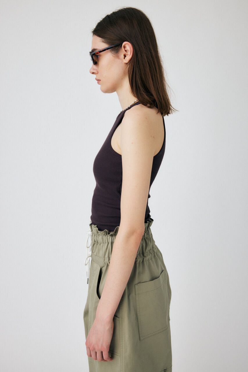 MOUSSY「STRAP MINIMAL タンクトップ」|タンクトップ|