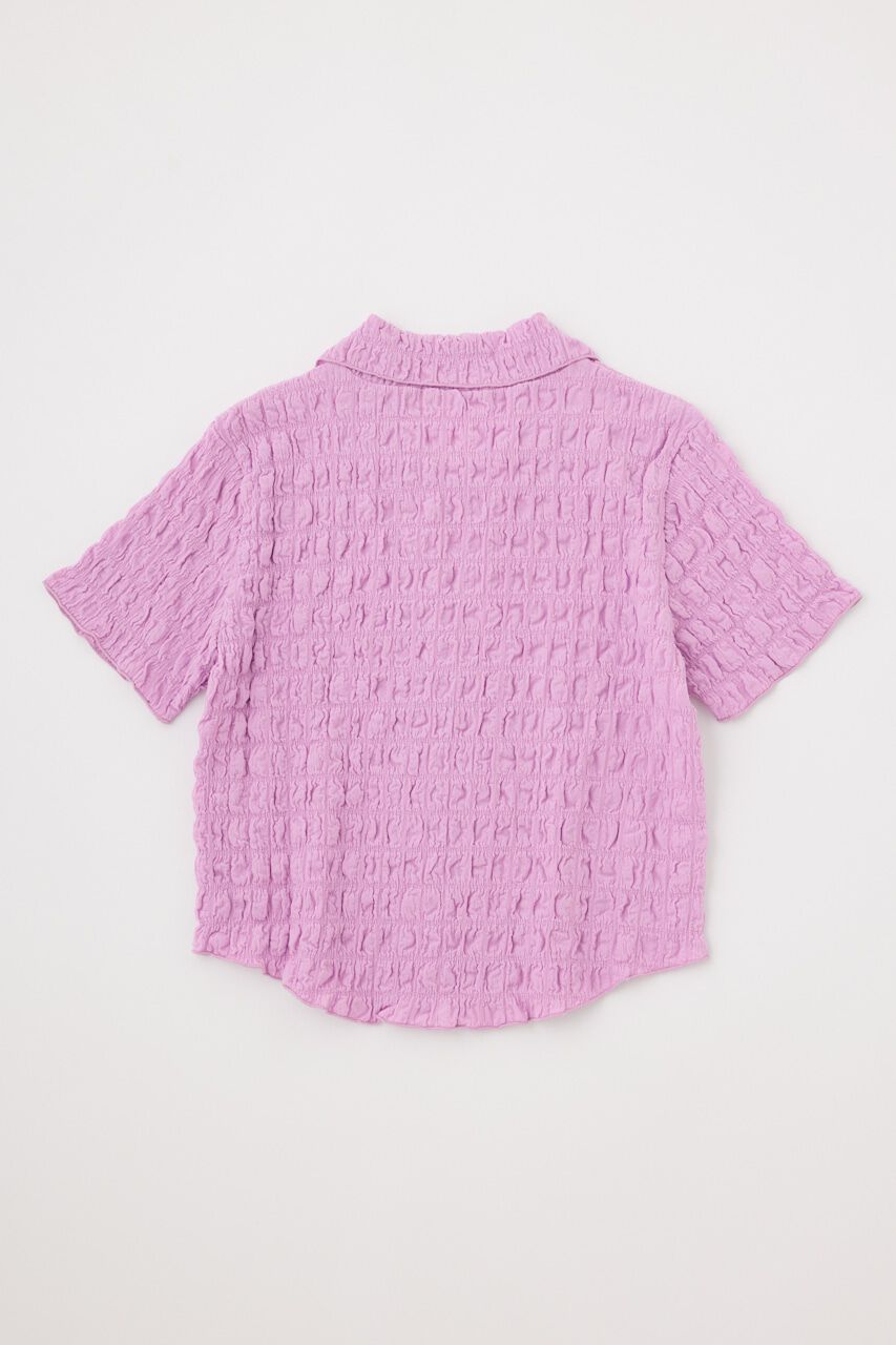 MOUSSY「POPCORN ROUND HEM POLO トップス」|Tシャツ・カットソー|