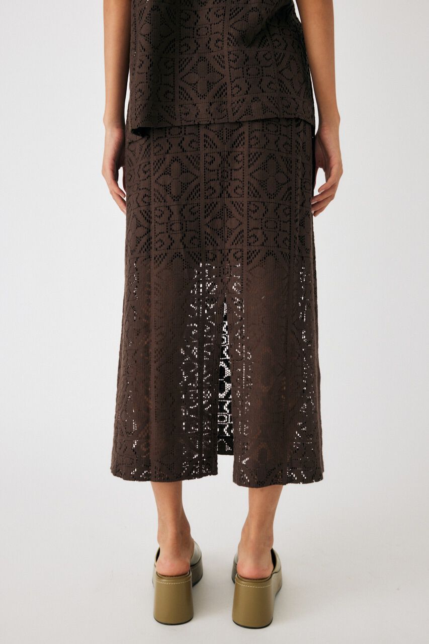 MOUSSY「PANEL LACE スカート」|スカート|