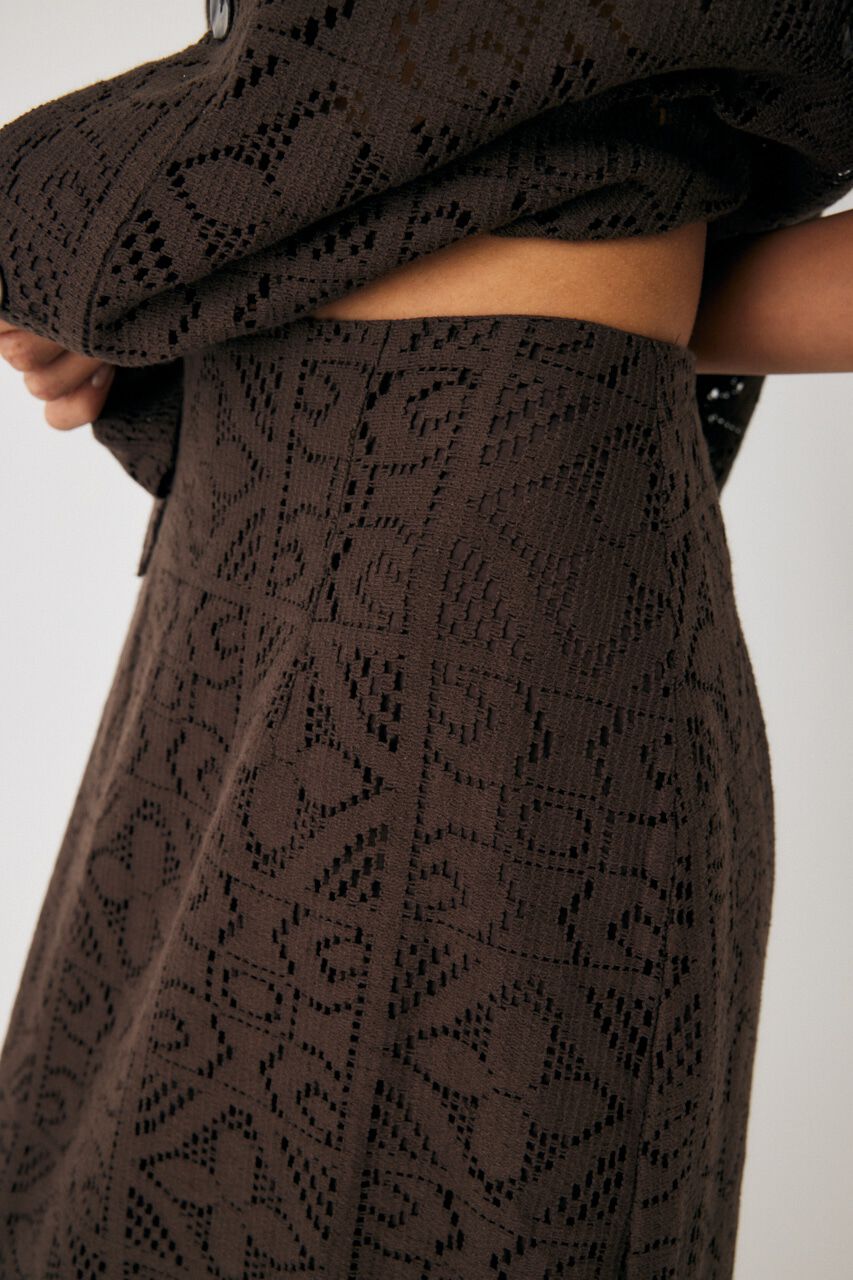 MOUSSY「PANEL LACE スカート」|スカート|