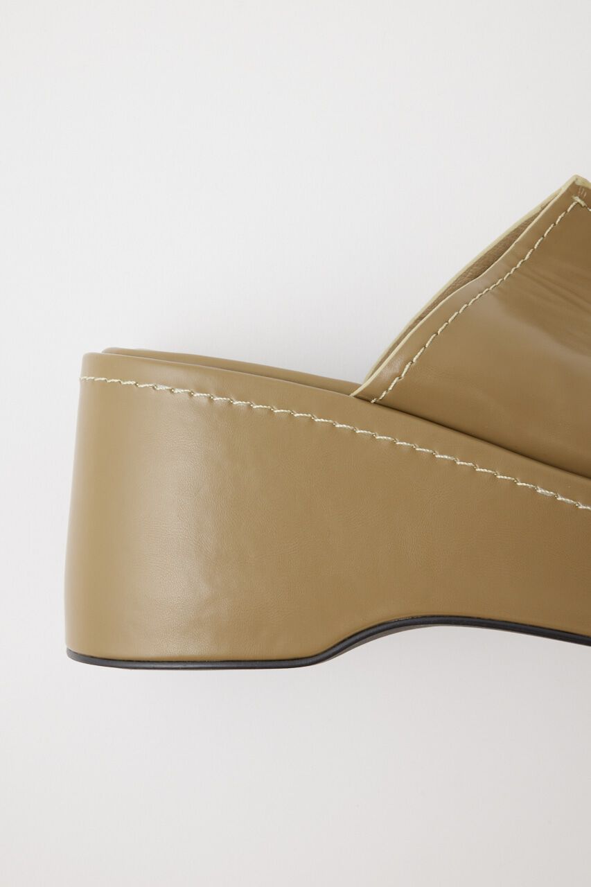 MOUSSY「STITCHING PLATFORM サンダル」|サンダル|