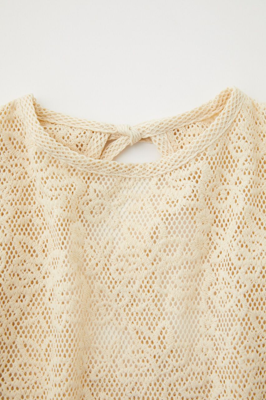 MOUSSY「BACK OPEN LACE トップス」|Tシャツ・カットソー|