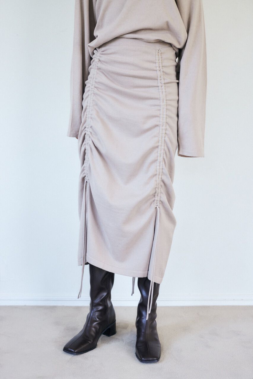 MOUSSY「GATHERING ニット スカート」|スカート|