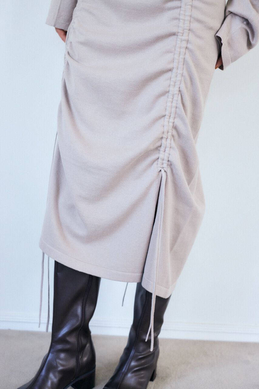 MOUSSY「GATHERING ニット スカート」|スカート|