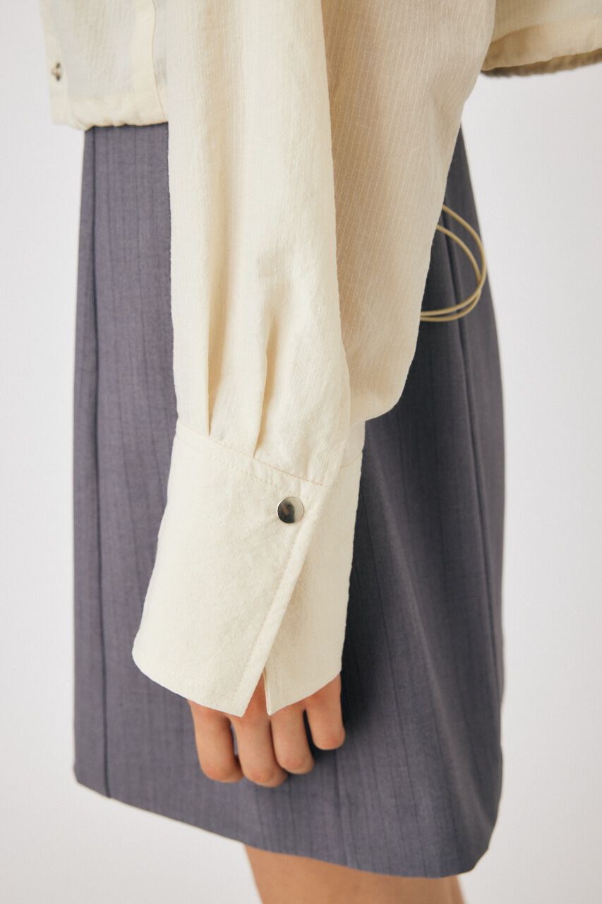 MOUSSY「RIPSTOP CROPPED シャツ」|シャツ・ブラウス|