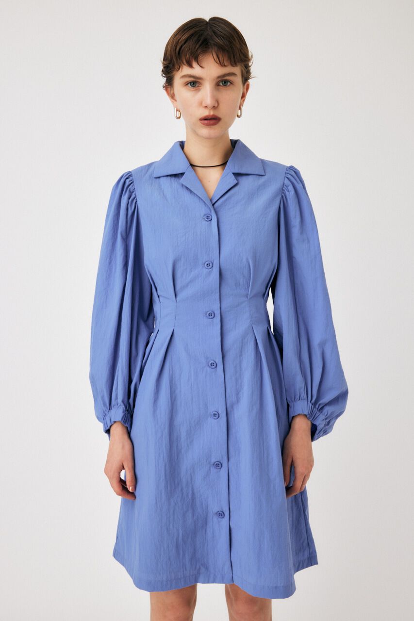 MOUSSY「RIPSTOP SHIRT ミニドレス」|ワンピース|