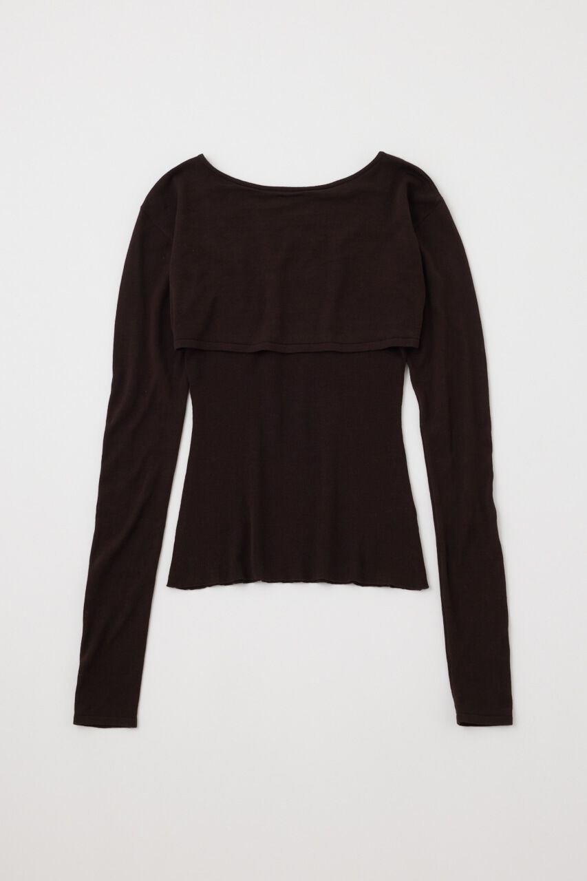 MOUSSY「CONNECTED ニット」|ニット・セーター|