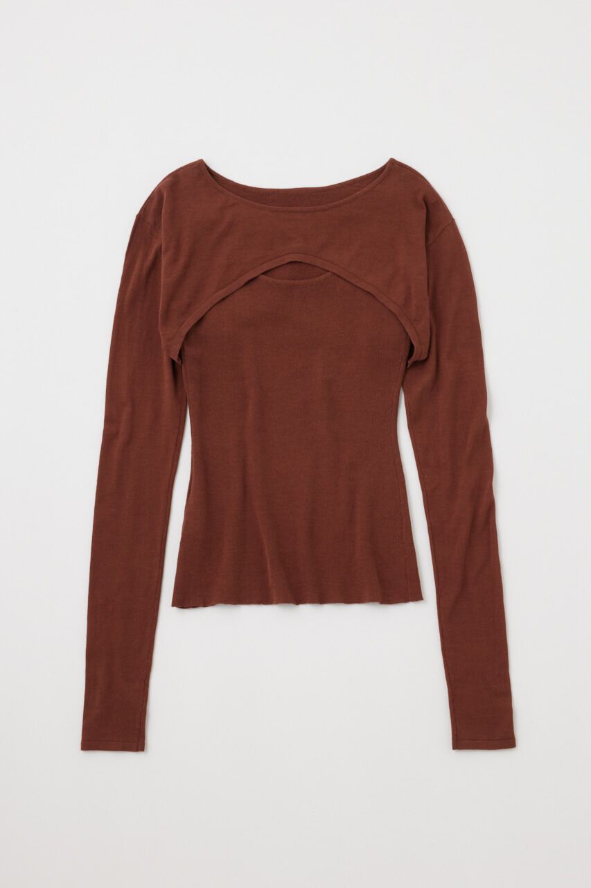 MOUSSY「CONNECTED ニット」|ニット・セーター|