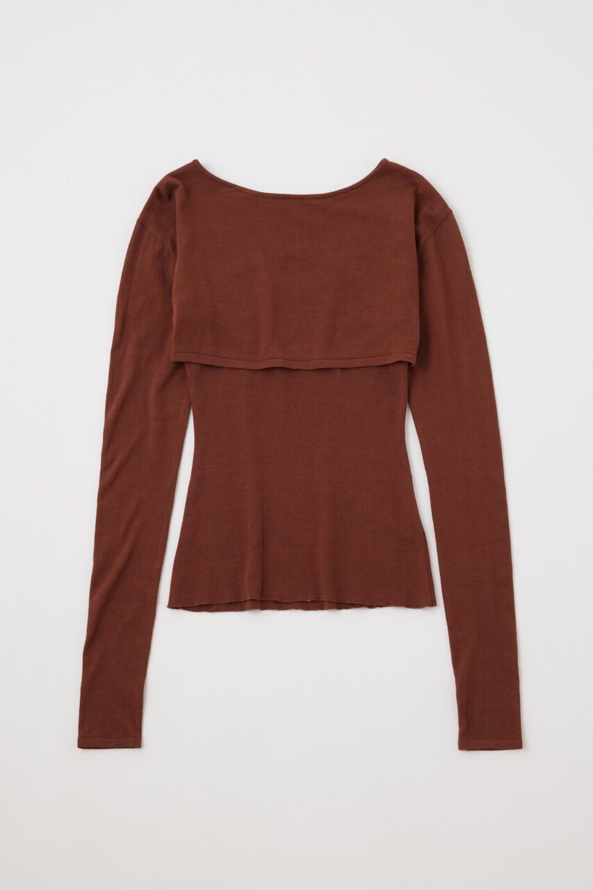 MOUSSY「CONNECTED ニット」|ニット・セーター|