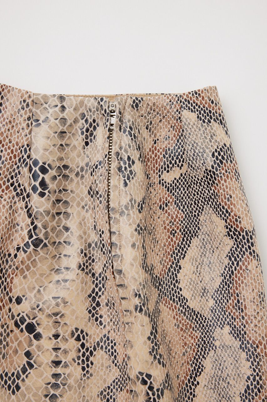 MOUSSY「PYTHON ミニスカート」|スカート|