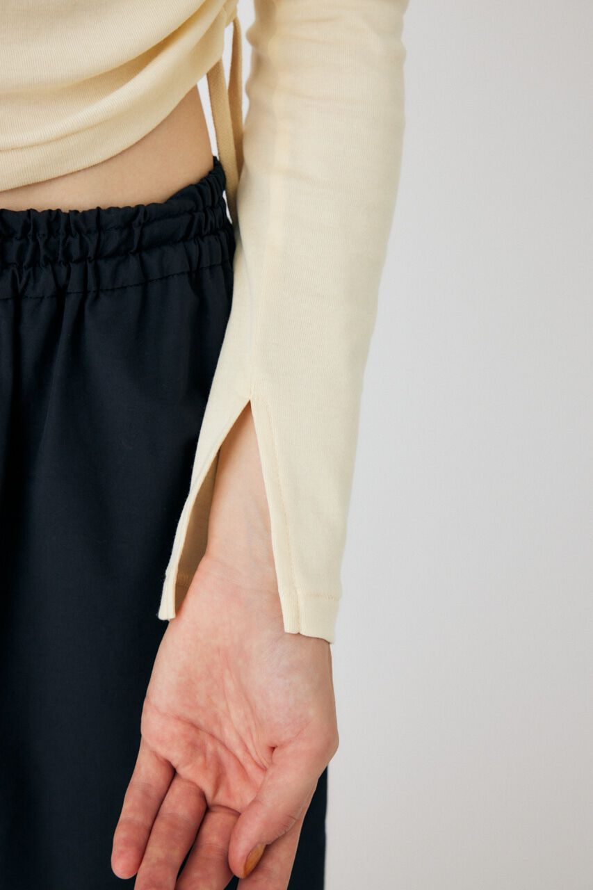 MOUSSY「TULLE LAYERED SHIRT ブラウス」|シャツ・ブラウス|