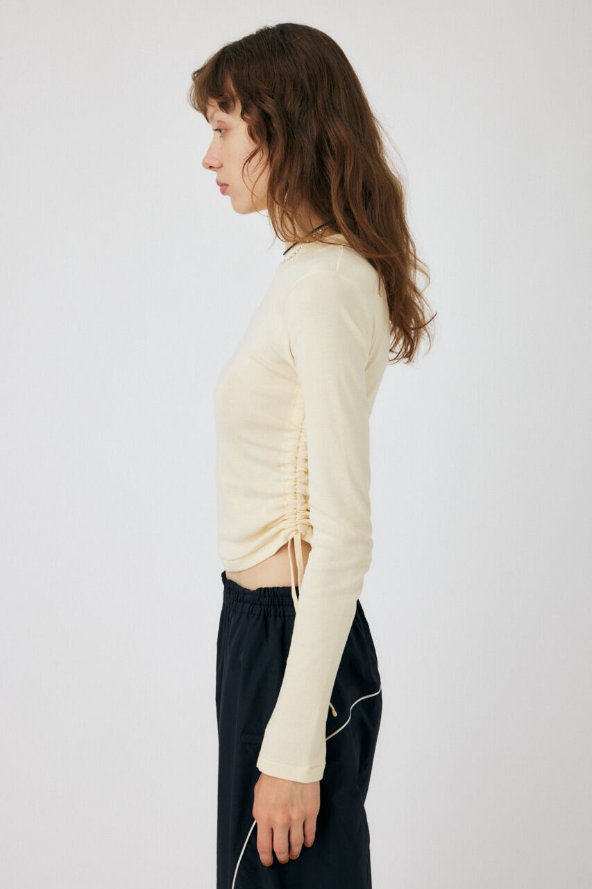 MOUSSY「TULLE LAYERED SHIRT ブラウス」|シャツ・ブラウス|