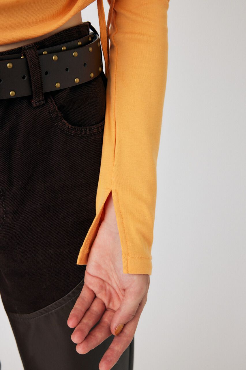 MOUSSY「TULLE LAYERED SHIRT ブラウス」|シャツ・ブラウス|