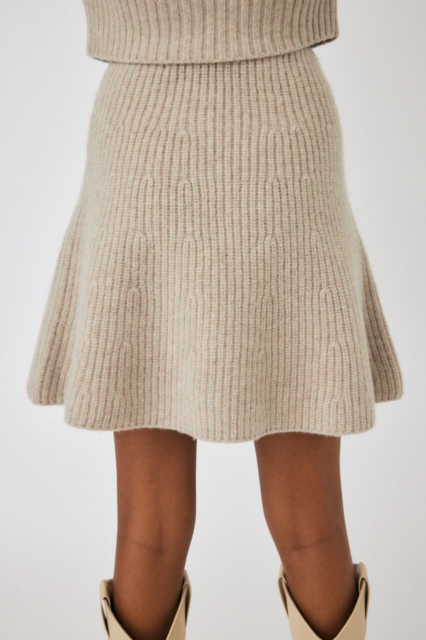 MOUSSY「WOOL KNIT ミニスカート」|スカート|