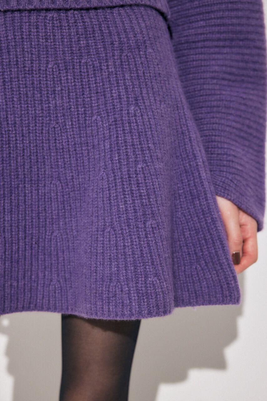 MOUSSY「WOOL KNIT ミニスカート」|スカート|