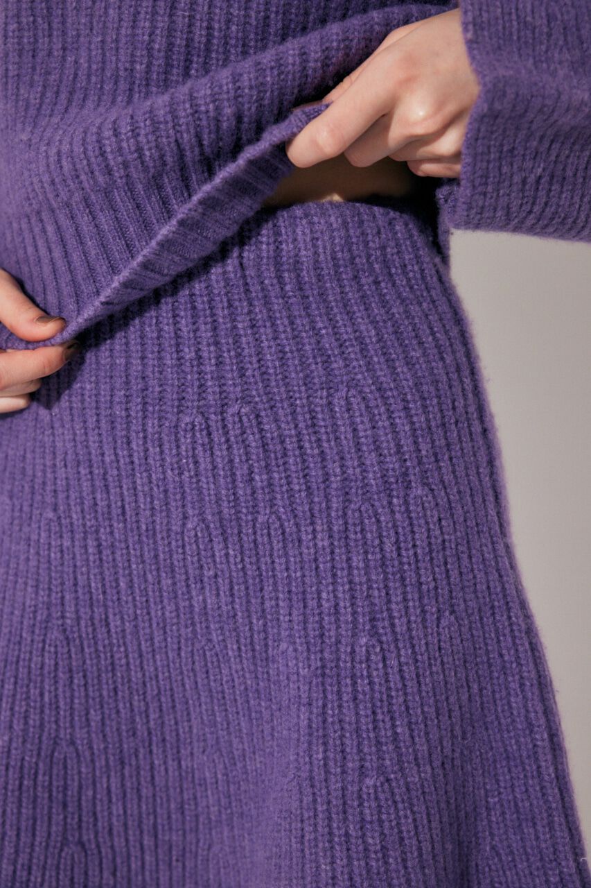 MOUSSY「WOOL KNIT ミニスカート」|スカート|