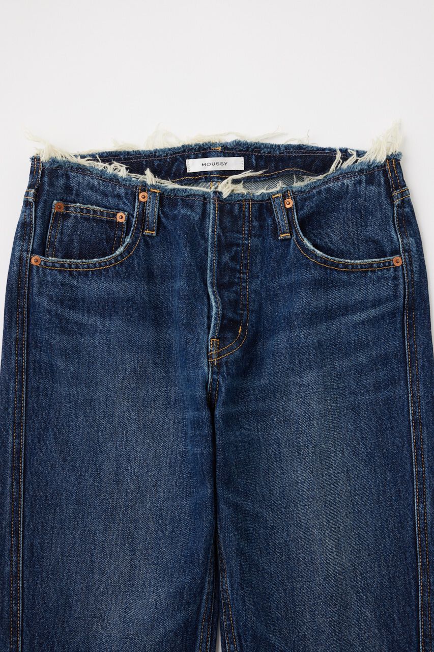 MOUSSY「LOW WAIST SLIT STRAIGHT」|デニム|
