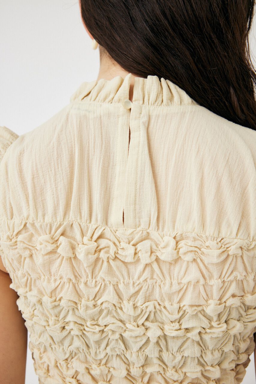 MOUSSY「WRINKLED FRILL ブラウス」|シャツ・ブラウス|
